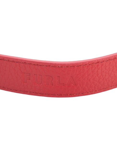 CAMPIONARIO - GIOVE Correa de hombro con logo, de piel. rojo veneciano + negro - Accesorios para bolsos