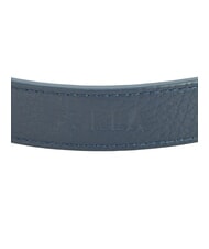 FURLA CAMPIONARIO - GIOVE Correa de hombro con logo, de piel. Mediterr&aacute;neo + negro - Accesorios para bolsos - 3