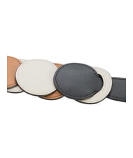 FURLA CAMPIONARIO - SFERA Correa de hombro de cuero oro - Accesorios para bolsos - 3