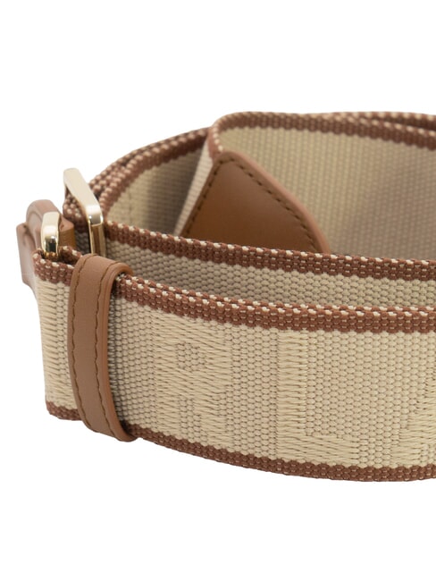 CAMPIONARIO - FIONA Bandolera natural + co&ntilde;ac - Accesorios para bolsos