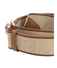 FURLA CAMPIONARIO - FIONA Bandolera natural + co&ntilde;ac - Accesorios para bolsos - 3