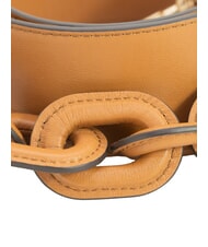 FURLA CAMPIONARIO - FIONA Correa de hombro de cuero brandy - Accesorios para bolsos - 3