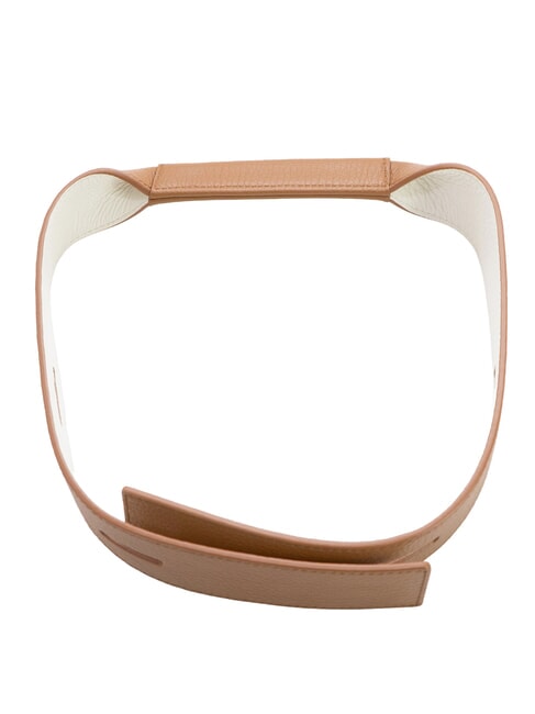CAMPIONARIO - GIOVE Correa de hombro de cuero co&ntilde;ac h+malvavisco - Accesorios para bolsos