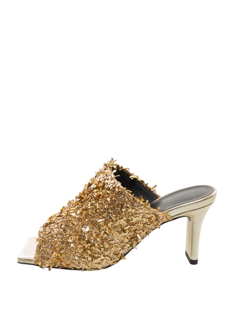 CAMPIONARIO - DIAMANTE  Sandalias con pedrer&iacute;a color oro + color oro claro - Zapatos Mujer