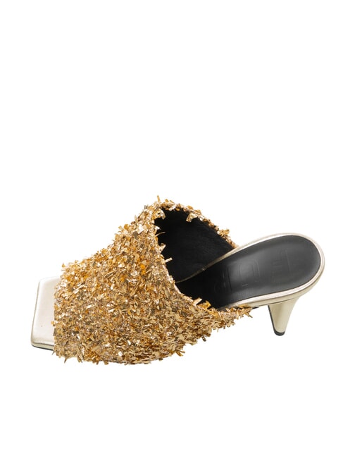 CAMPIONARIO - DIAMANTE  Sandalias con pedrer&iacute;a color oro + color oro claro - Zapatos Mujer