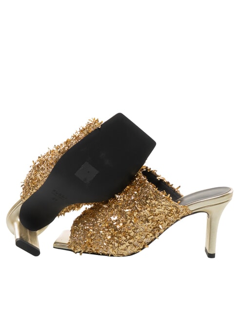 CAMPIONARIO - DIAMANTE  Sandalias con pedrer&iacute;a color oro + color oro claro - Zapatos Mujer