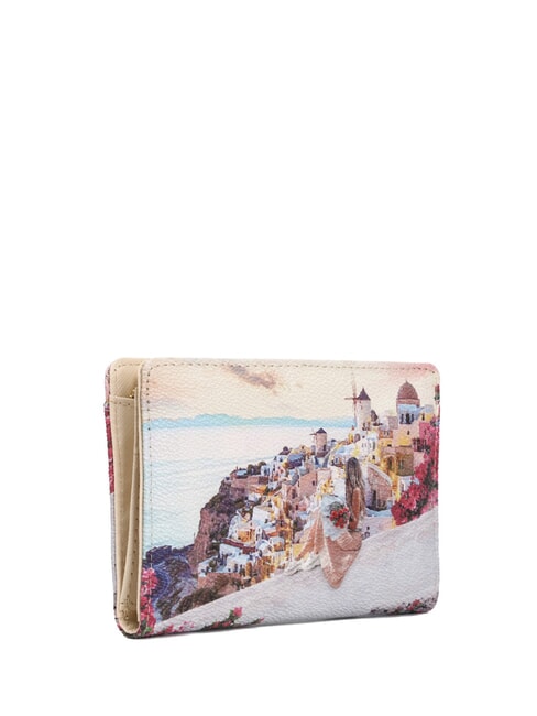 YESBAG Tarjetero con monedero Puesta de sol en Grecia - Carteras Mujer