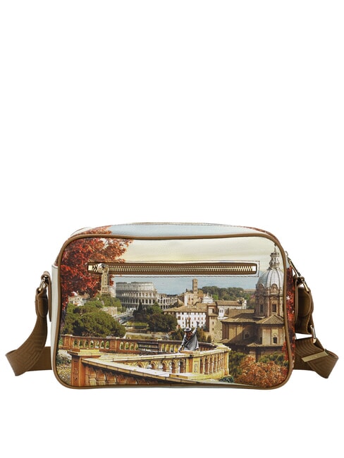 YESBAG Bolso de hombro de reportero paisaje de Roma - Bolsos Mujer