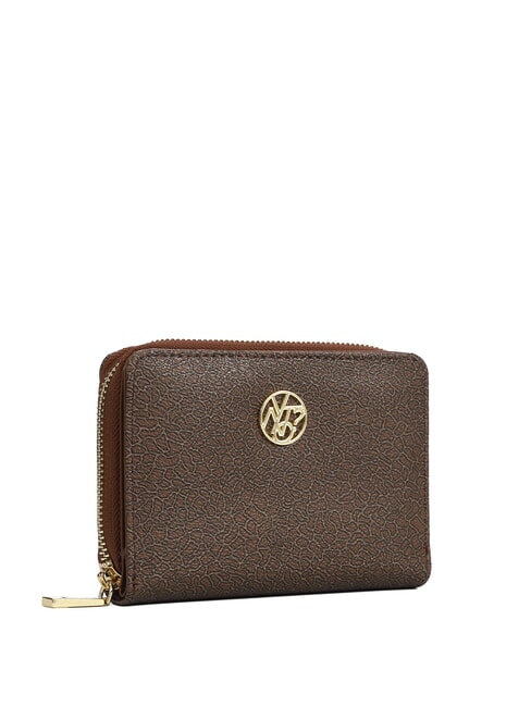 LUX Monedero mediano chocolate - Carteras Mujer