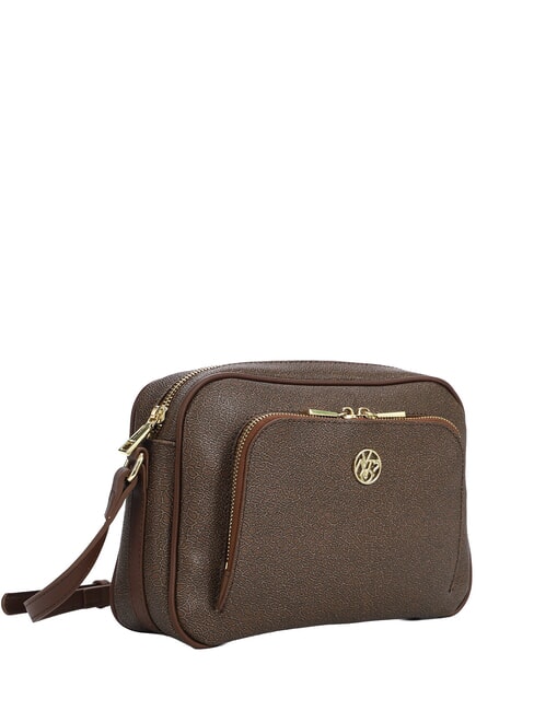 LUX Bolso de hombro para c&aacute;mara chocolate - Bolsos Mujer