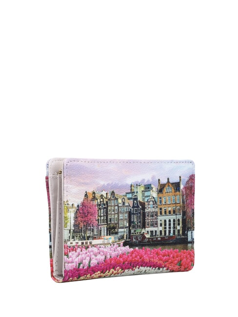 YESBAG Tarjetero con monedero tulipanes - Carteras Mujer