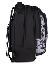 SEVEN PLUMPY LINE GIRL Mochila con ruedas de doble cara negro - Mochilas con ruedas - 7