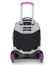 SEVEN PINK FUSION Mochila con ruedas desmontable Rosa - Mochilas con ruedas - 3