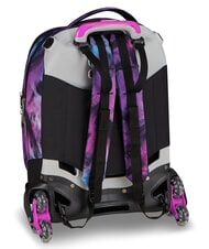 SEVEN PINK FUSION Mochila con ruedas desmontable Rosa - Mochilas con ruedas - 4