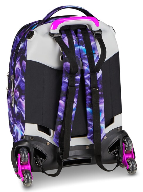 LOVEPASS Mochila con ruedas 3 en 1 violeta m&aacute;gica - Mochilas con ruedas