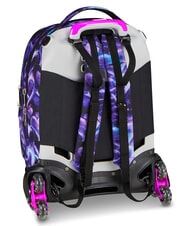 SEVEN LOVEPASS Mochila con ruedas 3 en 1 violeta m&aacute;gica - Mochilas con ruedas - 4