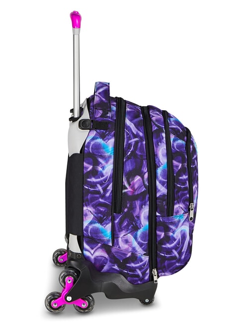 LOVEPASS Mochila con ruedas 3 en 1 violeta m&aacute;gica - Mochilas con ruedas