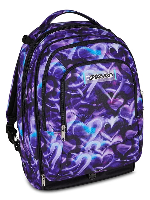 LOVEPASS Mochila con ruedas 3 en 1 violeta m&aacute;gica - Mochilas con ruedas