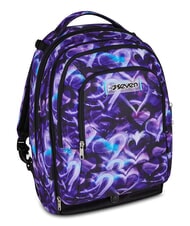 SEVEN LOVEPASS Mochila con ruedas 3 en 1 violeta m&aacute;gica - Mochilas con ruedas - 7