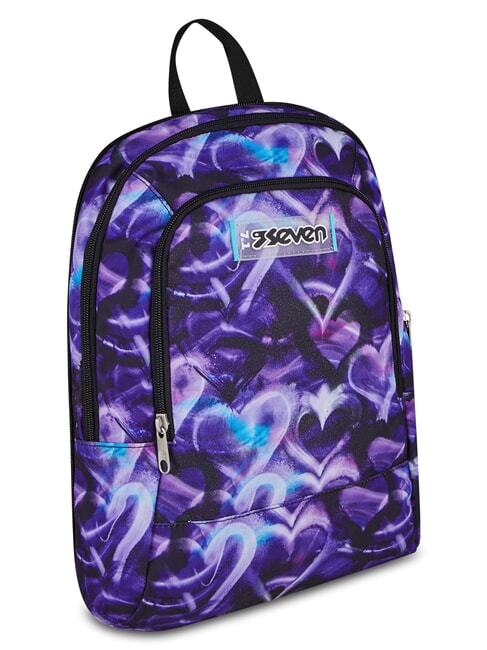 LOVEPASS Mochila con ruedas 3 en 1 violeta m&aacute;gica - Mochilas con ruedas