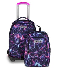 SEVEN ELECTRICVIBE GIRL Mochila con carrito desmontable HUMOR &Iacute;NDIGO - Mochilas con ruedas - 2