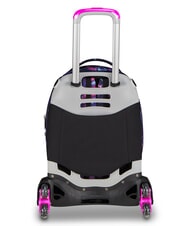SEVEN ELECTRICVIBE GIRL Mochila con carrito desmontable HUMOR &Iacute;NDIGO - Mochilas con ruedas - 3