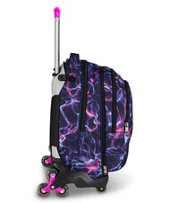 SEVEN ELECTRICVIBE GIRL Mochila con carrito desmontable HUMOR &Iacute;NDIGO - Mochilas con ruedas - 6