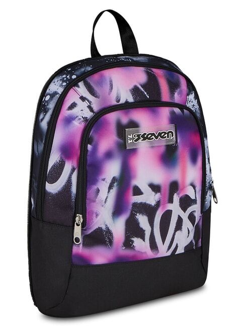 BUZZY NOTE GIRL Mochila con ruedas, dividida y desmontable Ciclamina - Mochilas con ruedas