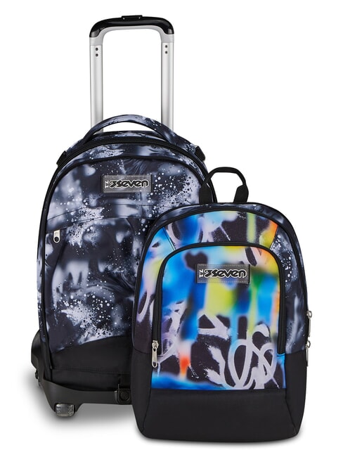BUZZY NOTE BOY Mochila 3 en 1 Pineneedle - Mochilas con ruedas