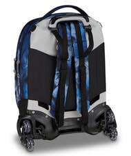 SEVEN BLU FUSION Mochila con ruedas 3 en 1 turquesa fluorescente - Mochilas con ruedas - 4