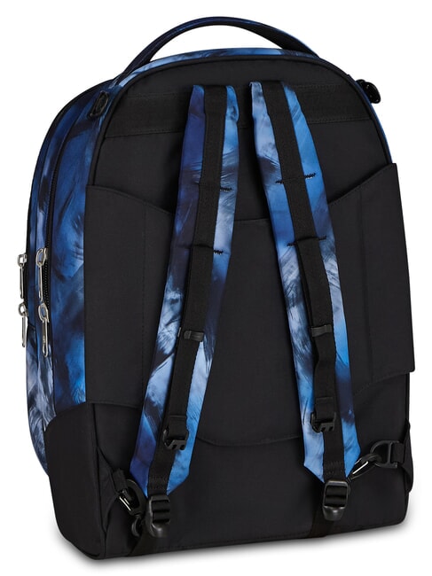 BLU FUSION Mochila con ruedas 3 en 1 turquesa fluorescente - Mochilas con ruedas