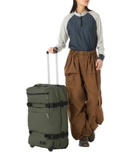 EASTPAK TRANSIT'R PLUS M Carrito mediano bosque de lona - Trolley Semirr&iacute;gidos - 6