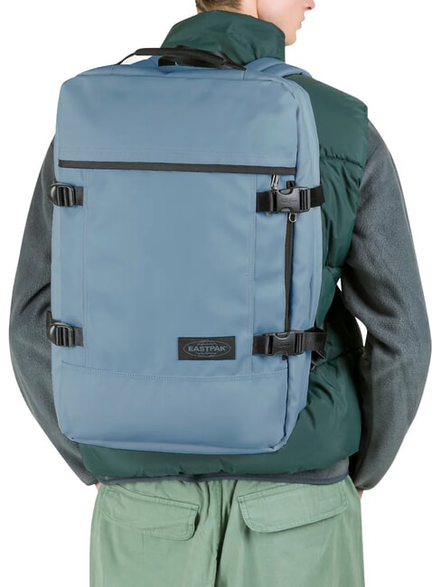TRAVELPACK  Mochila de viaje, porta pc de 17" lona azul polvo - Mochilas Escuela & Tiempo Libre