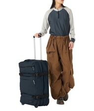 EASTPAK TRANSIT'R PLUS M Carrito mediano lona azul marino - Trolley Semirr&iacute;gidos - 6