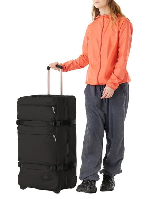 TRANSIT'R PLUS L Carrito grande lona negra2 - Trolley Semirr&iacute;gidos