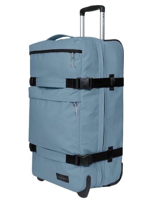 TRANSIT'R PLUS L Carrito grande lona azul polvo - Trolley Semirr&iacute;gidos