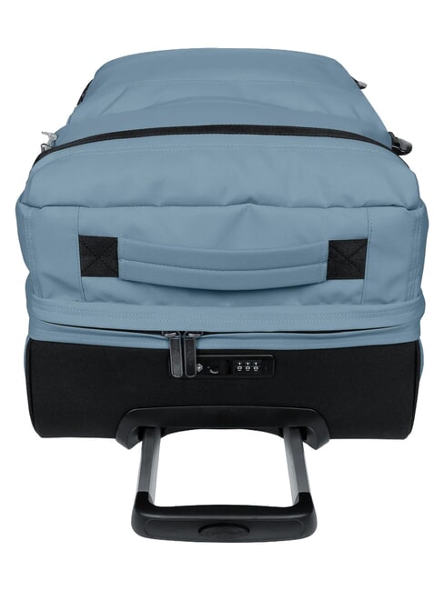 TRANSIT'R PLUS L Carrito grande lona azul polvo - Trolley Semirr&iacute;gidos