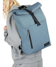 EASTPAK UP ROLL  Mochila para PC de 13" lona azul polvo - Mochilas Escuela & Tiempo Libre - 2