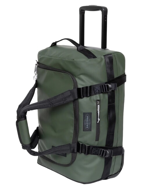 DUFFEL PACK WHEEL S Bolsa de lona peque&ntilde;a con ruedas y repelente al agua bosque de lona - Equipaje de mano