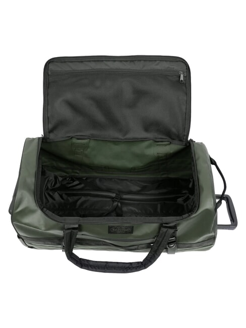 DUFFEL PACK WHEEL M Bolsa de lona mediana con ruedas y repelente al agua bosque de lona - Trolley Semirr&iacute;gidos