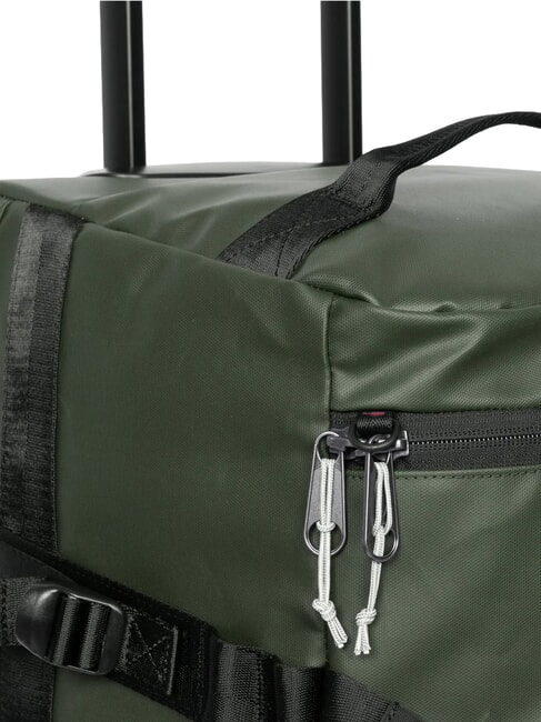 DUFFEL PACK WHEEL M Bolsa de lona mediana con ruedas y repelente al agua bosque de lona - Trolley Semirr&iacute;gidos