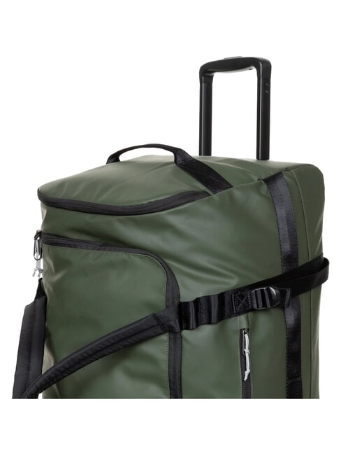 DUFFEL PACK WHEEL L Bolsa de lona grande con ruedas y repelente al agua bosque de lona - Trolley Semirr&iacute;gidos
