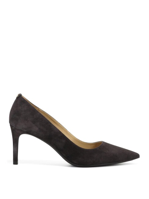 ALINA Zapatos de tac&oacute;n de ante chocolate - Zapatos Mujer