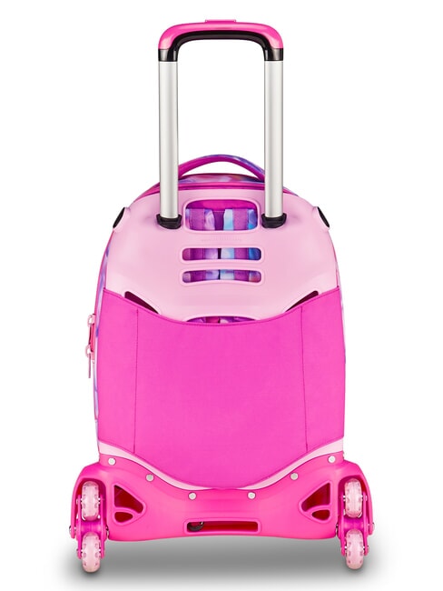 JOYFUL PINS GIRL Mochila con ruedas 3 en 1 fuxiafluo - Mochilas con ruedas