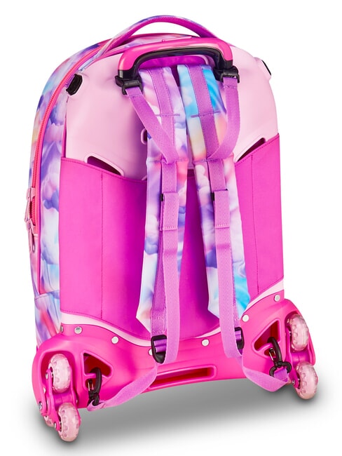 JOYFUL PINS GIRL Mochila con ruedas 3 en 1 fuxiafluo - Mochilas con ruedas