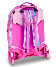 SJGANG JOYFUL PINS GIRL Mochila con ruedas 3 en 1 fuxiafluo - Mochilas con ruedas - 5
