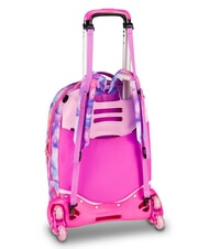 SJGANG JOYFUL PINS GIRL Mochila con ruedas 3 en 1 fuxiafluo - Mochilas con ruedas - 6
