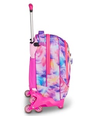 SJGANG JOYFUL PINS GIRL Mochila con ruedas 3 en 1 fuxiafluo - Mochilas con ruedas - 7
