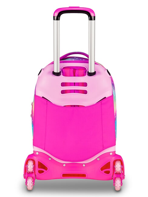 SOFT POUCH GIRL Mochila con ruedas, desmontable mu&ntilde;eca rosa - Mochilas con ruedas