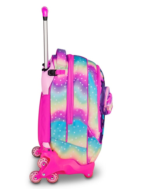SOFT POUCH GIRL Mochila con ruedas, desmontable mu&ntilde;eca rosa - Mochilas con ruedas